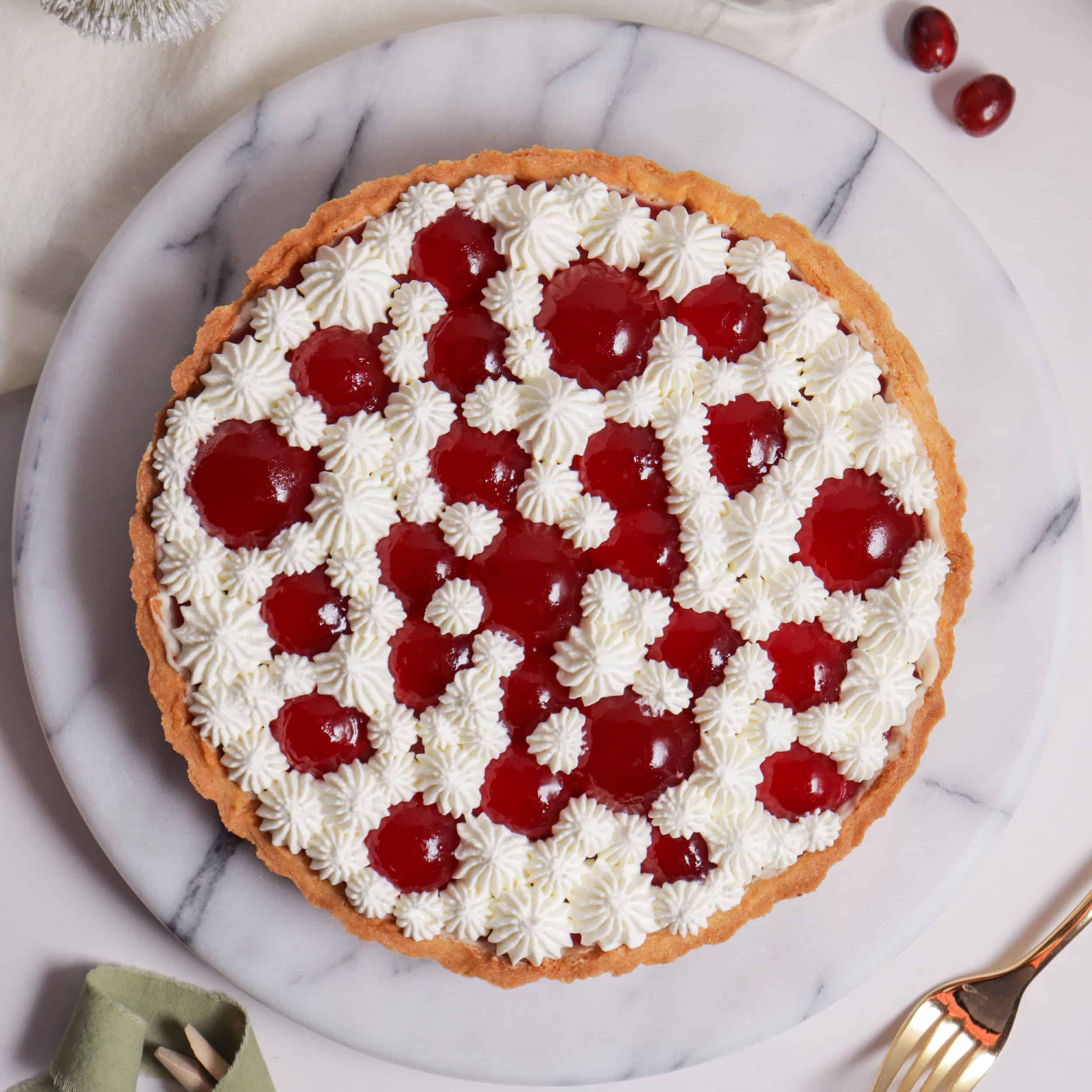 Cranberry Jelly Tart