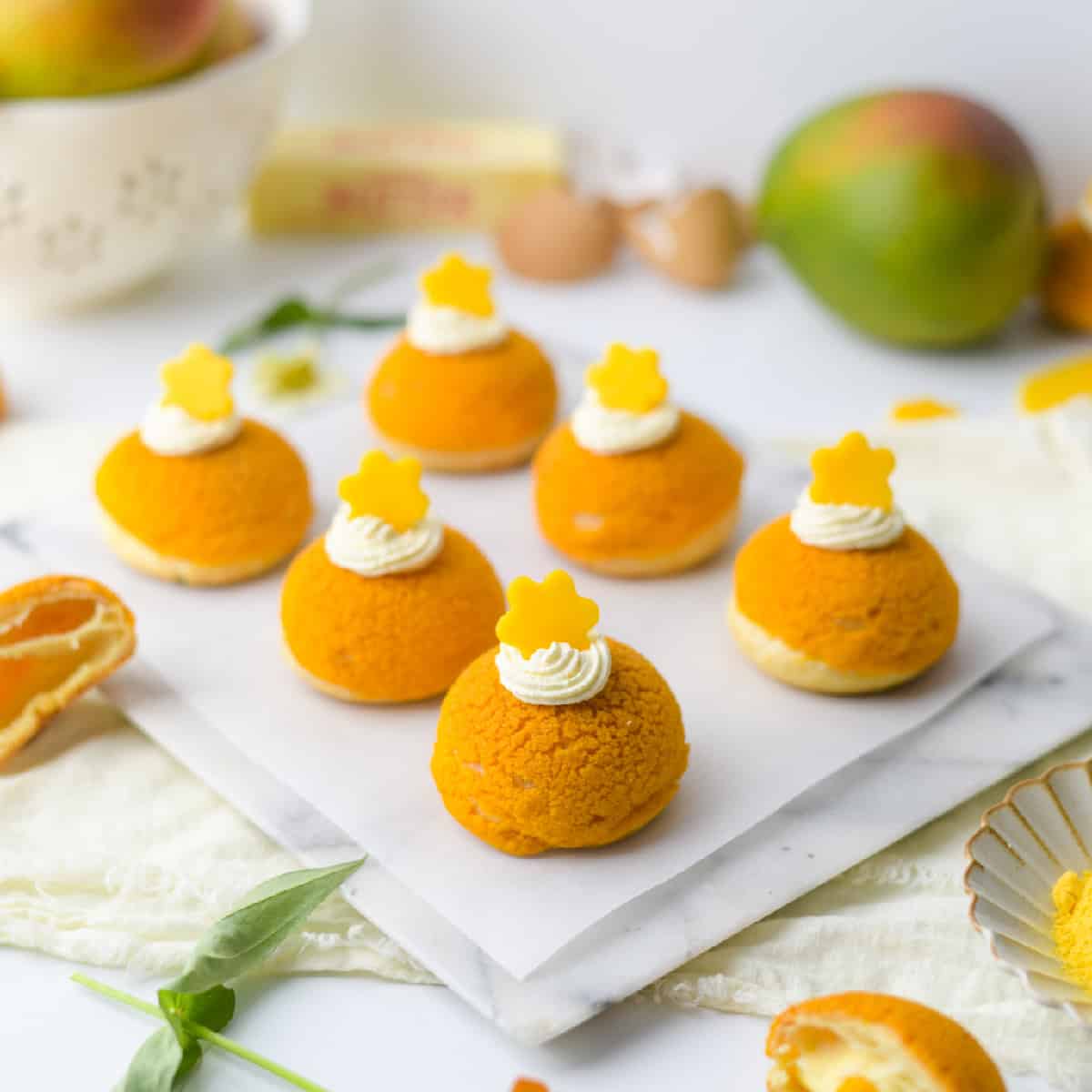 MEER. メーア　CREAM PUFF TOP /CRM 000423404-1